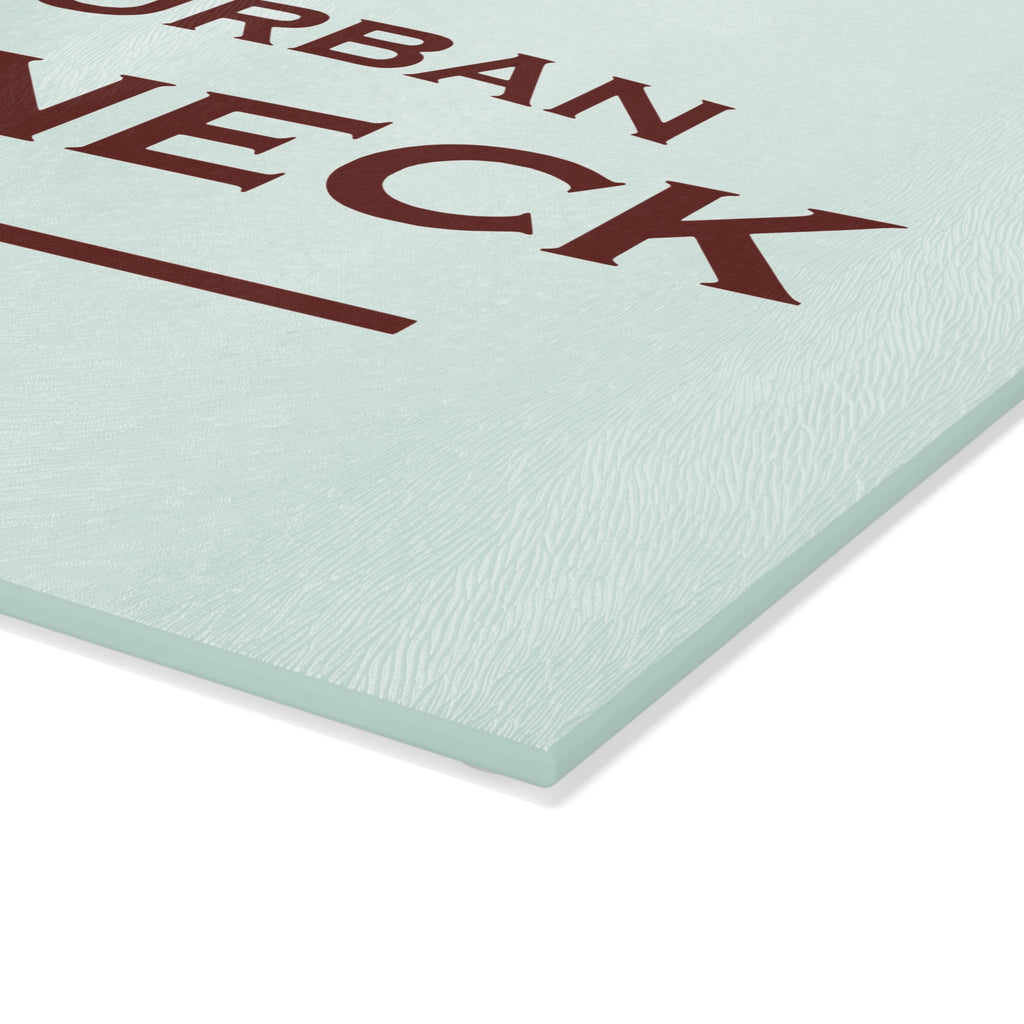My Urban Redneck Glass Cutting Board – Retro Star Kitchen Prep Board