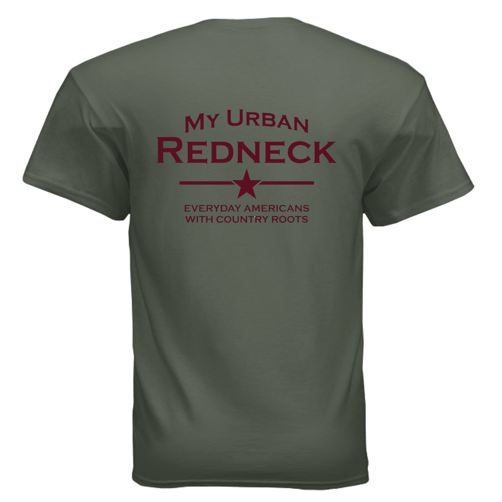 MILITARY GREEN - BACK