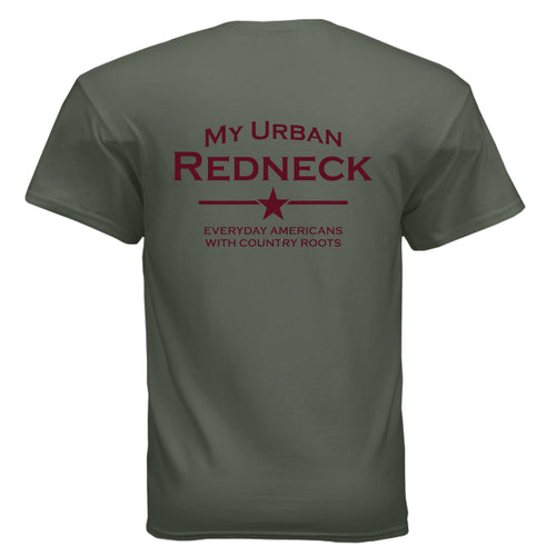 MILITARY GREEN - BACK